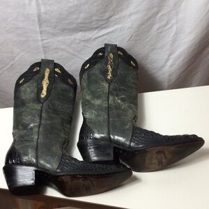 VEARI Buitre Hybrid Alligator Leather Cowgirl Boots